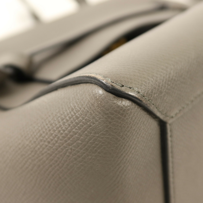 CELINE 牛皮皮革Micro Belt Bag金扣手挽肩背兩用袋-9