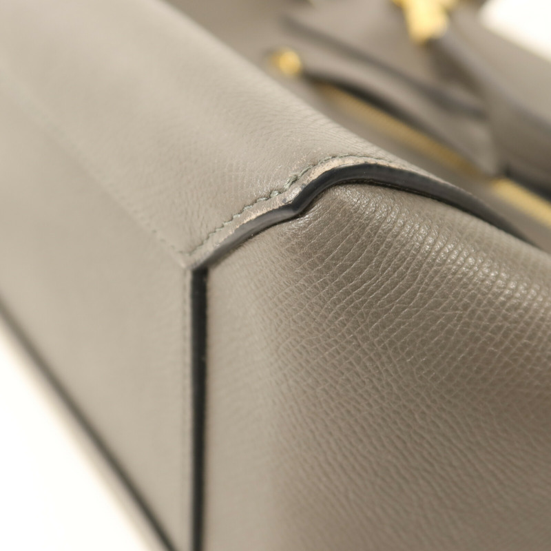 CELINE 牛皮皮革Micro Belt Bag金扣手挽肩背兩用袋-12