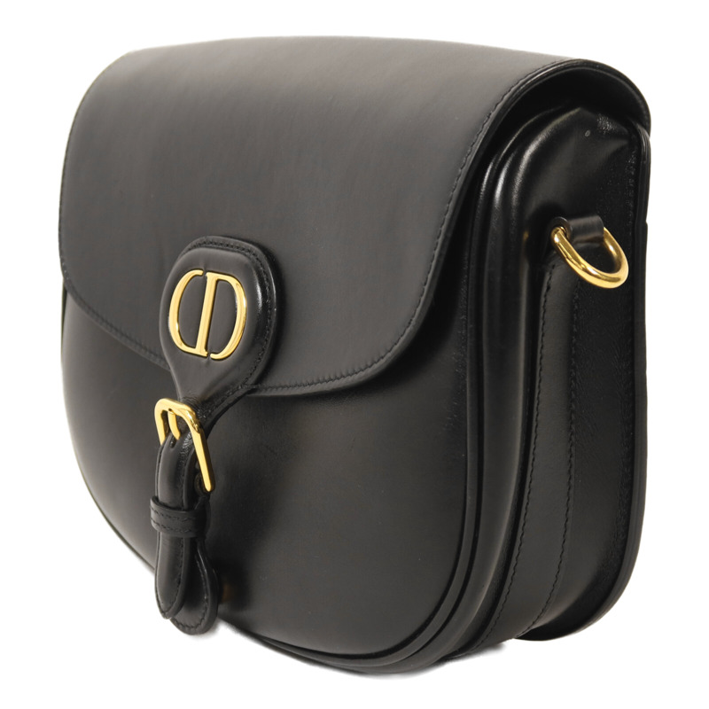 Dior 牛皮皮革Bobby Medium金扣肩背袋-2