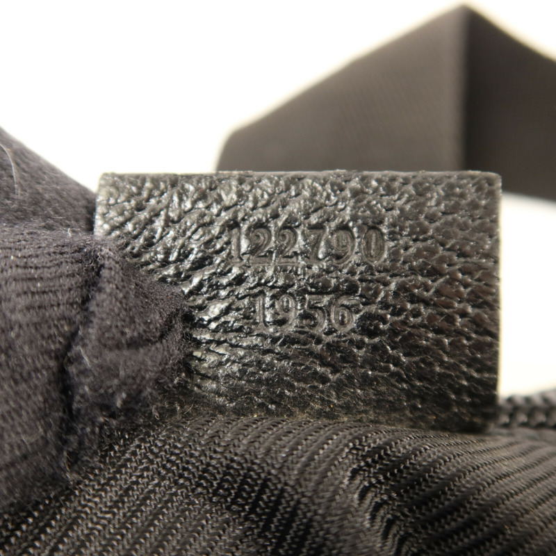 GUCCI 帆布Shoulder Bag銀扣肩背袋-6