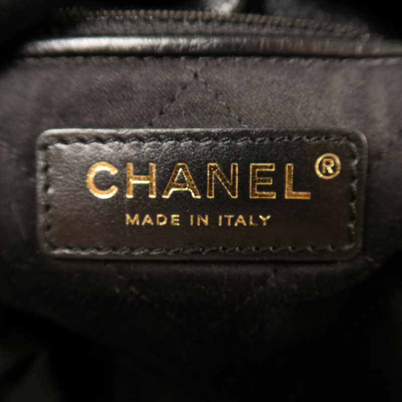 CHANEL 牛皮皮革Chanel 22 Small金扣鏈帶肩背袋-5