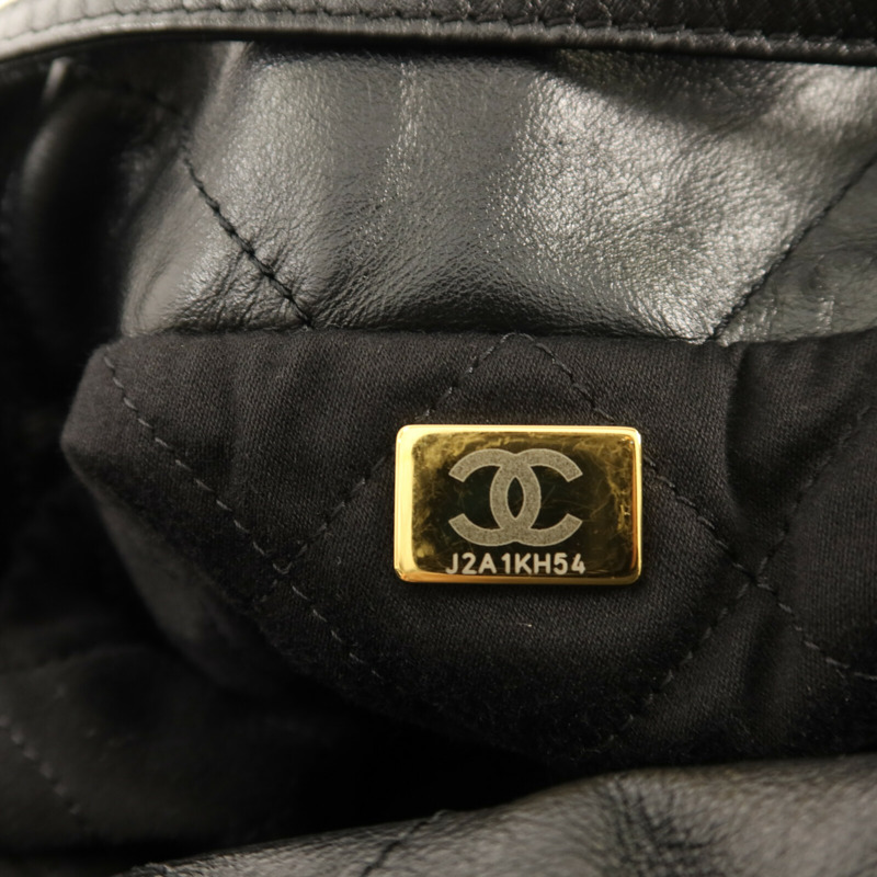 CHANEL 牛皮皮革Chanel 22 Small金扣鏈帶肩背袋-6