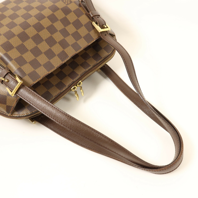 LOUIS VUITTON Damier Belem MM金扣肩背袋-7