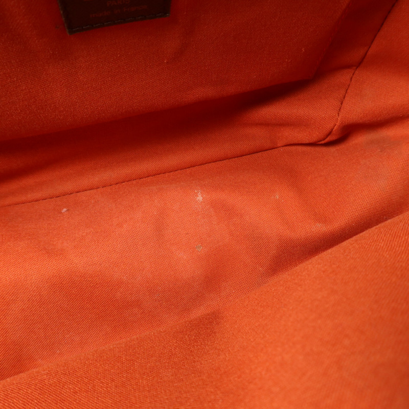 LOUIS VUITTON Damier Belem MM金扣肩背袋-14