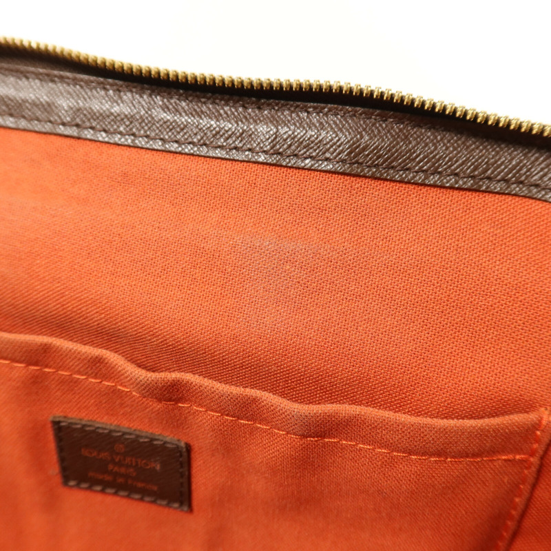 LOUIS VUITTON Damier Belem MM金扣肩背袋-15