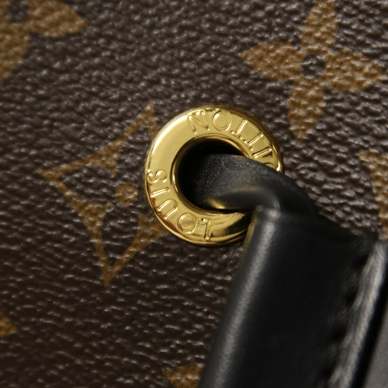 LOUIS VUITTON Monogram Neo Noe MM金扣肩背袋-9