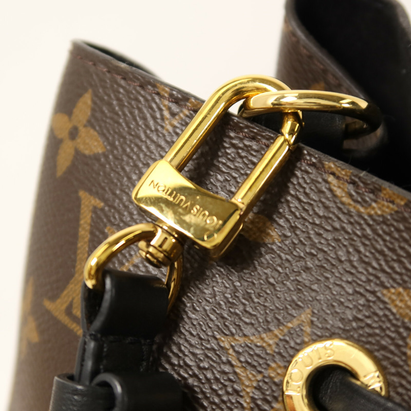 LOUIS VUITTON Monogram Neo Noe MM金扣肩背袋-10