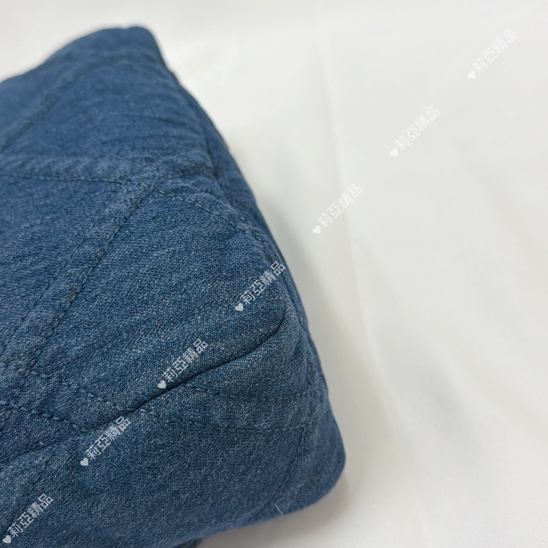 莉亞精品♡ Chanel 19bag 牛仔小號 二手美包-8