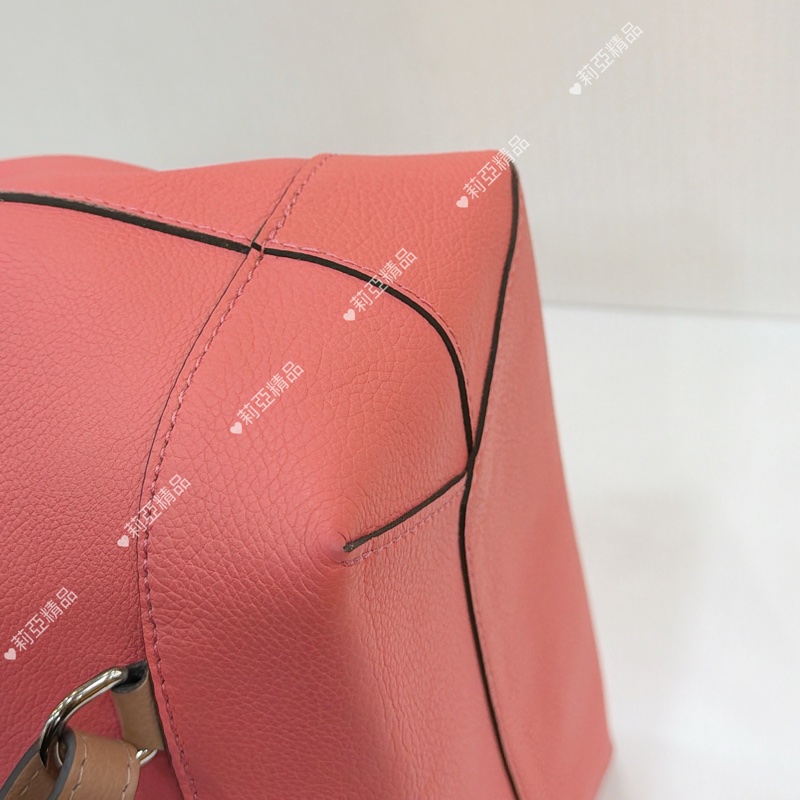 莉亞精品♡ Lv Lockme 拼粉後背包 二手美包-8