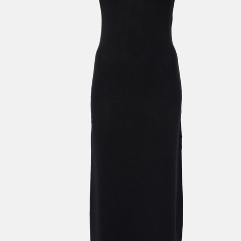 Alaia 黑色polo長裙