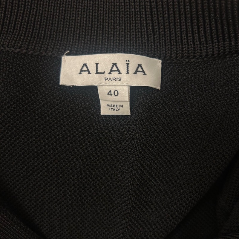 Alaia 黑色polo長裙-7