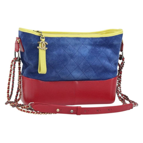 香奈兒 (CHANEL) 絎縫鏈條 Gabriel De Chanel 手袋，麂皮多色 CC 正品 171157SAV