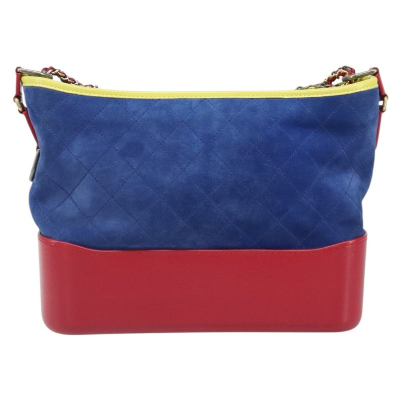 【日本直送】香奈兒 (CHANEL) 絎縫鏈條 Gabriel De Chanel 手袋,麂皮多色 CC 正品 171157SAV-1