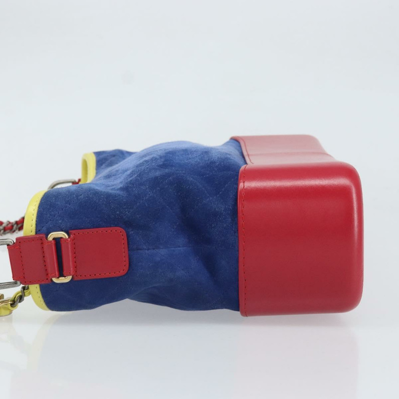 【日本直送】香奈兒 (CHANEL) 絎縫鏈條 Gabriel De Chanel 手袋,麂皮多色 CC 正品 171157SAV-3