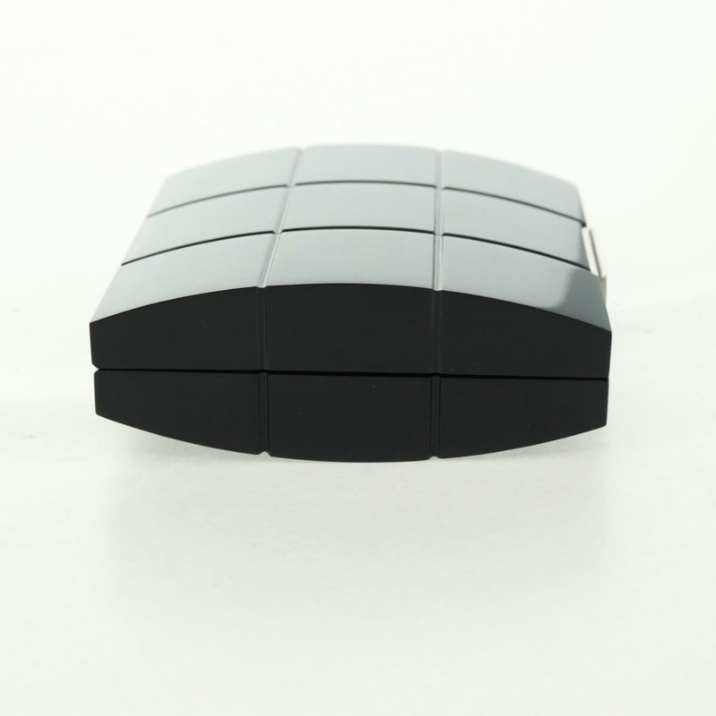 【日本直送】香奈兒巧克力棒手拿包,塑膠材質,黑色銀色雙C標誌,正品編號BA9645SAM-3