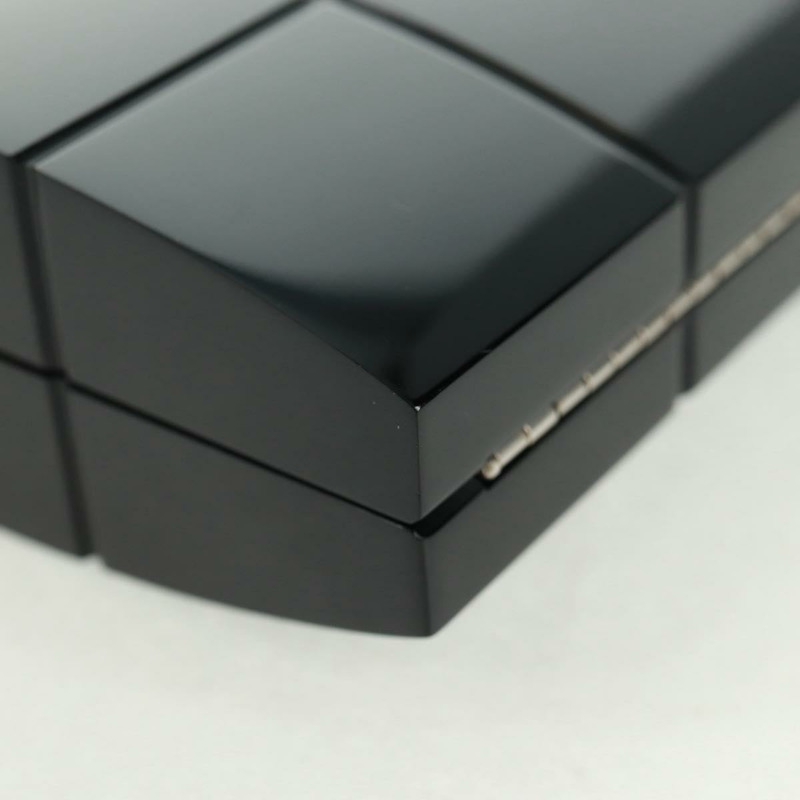 【日本直送】香奈兒巧克力棒手拿包,塑膠材質,黑色銀色雙C標誌,正品編號BA9645SAM-13