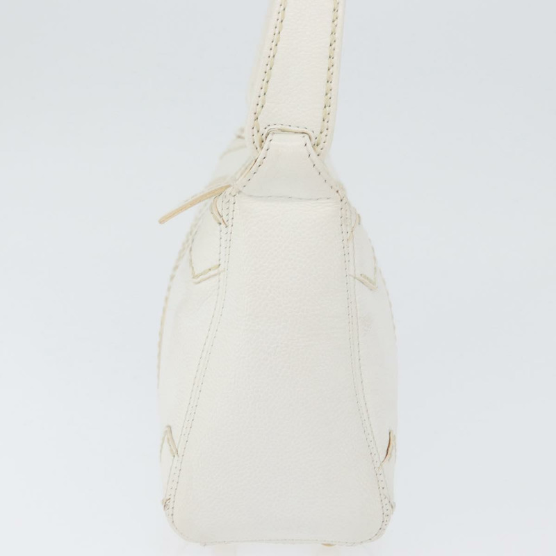 【日本直送】香奈兒 COCO 標誌單背包,魚子醬紋白金雙C標誌,正品編號 168141SAV-4