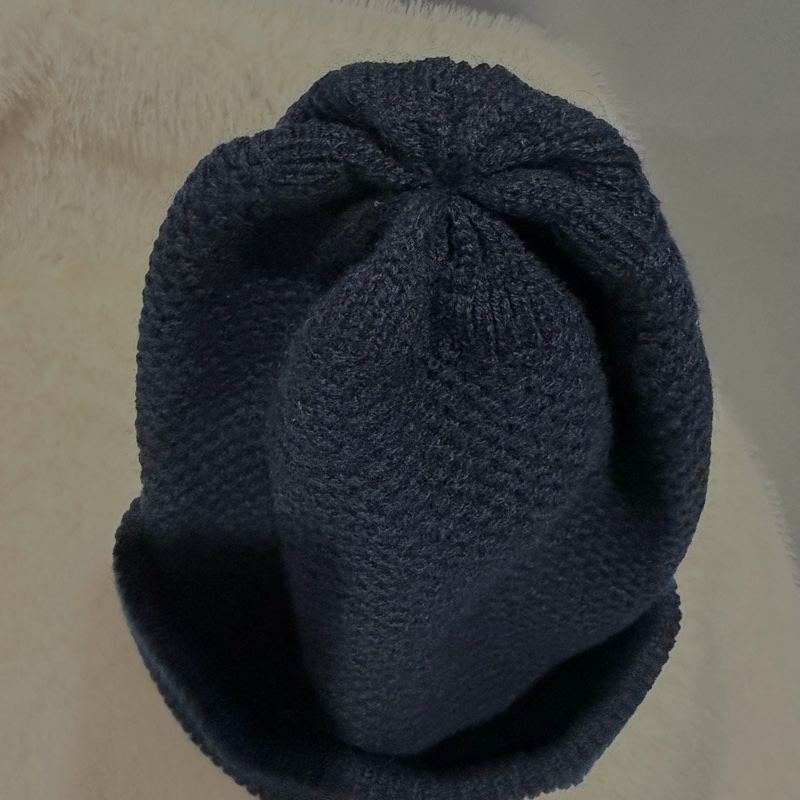 Chanel 香奈兒 毛帽 冷帽 深藍-8