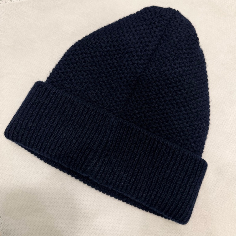 Chanel 香奈兒 毛帽 冷帽 深藍-12