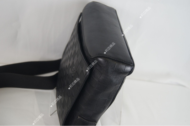 莉亞精品♡ LV N41286 棋盤壓紋掀蓋包 二手-7