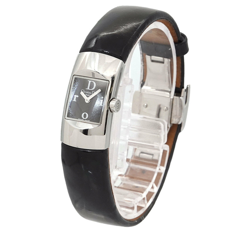 Christian Dior Diorific D102-100 女士黑色石英腕錶-1