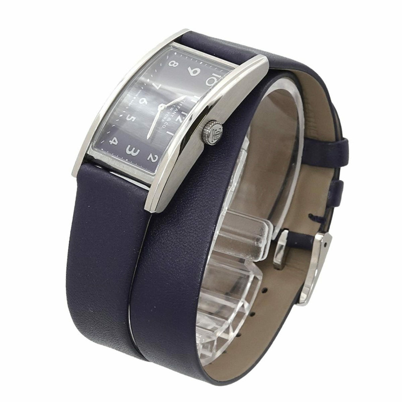 蒂芬妮 (Tiffany & Co.) 東西方迷你係列 36668644 女海軍藍石英腕錶-2