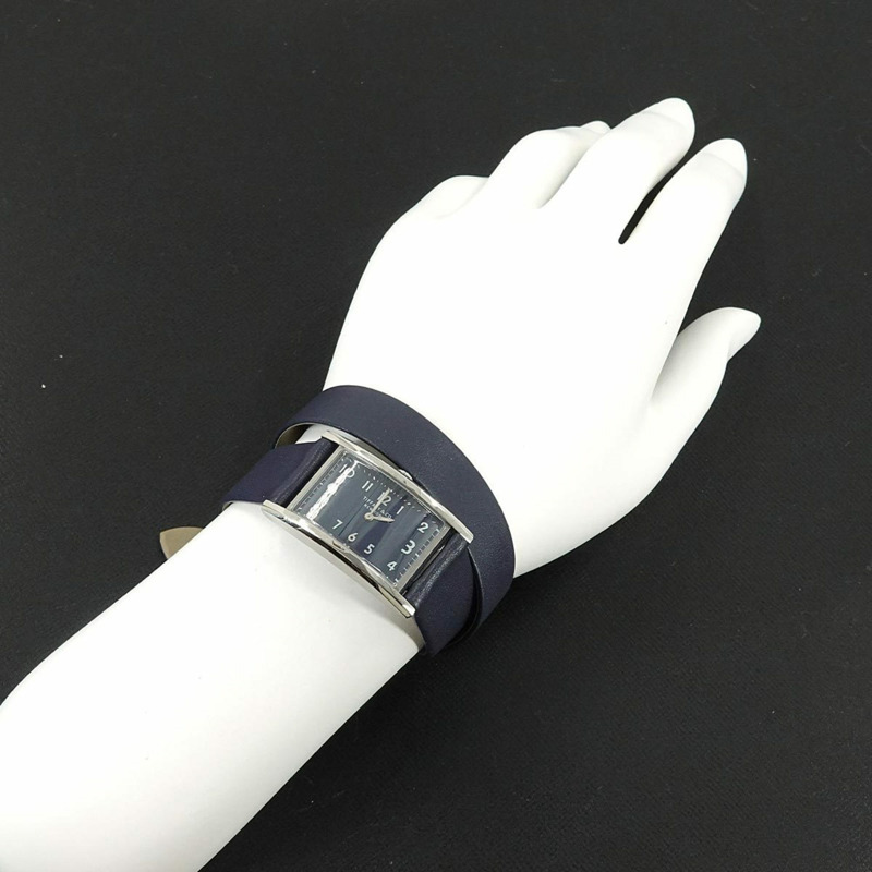 蒂芬妮 (Tiffany & Co.) 東西方迷你係列 36668644 女海軍藍石英腕錶-3