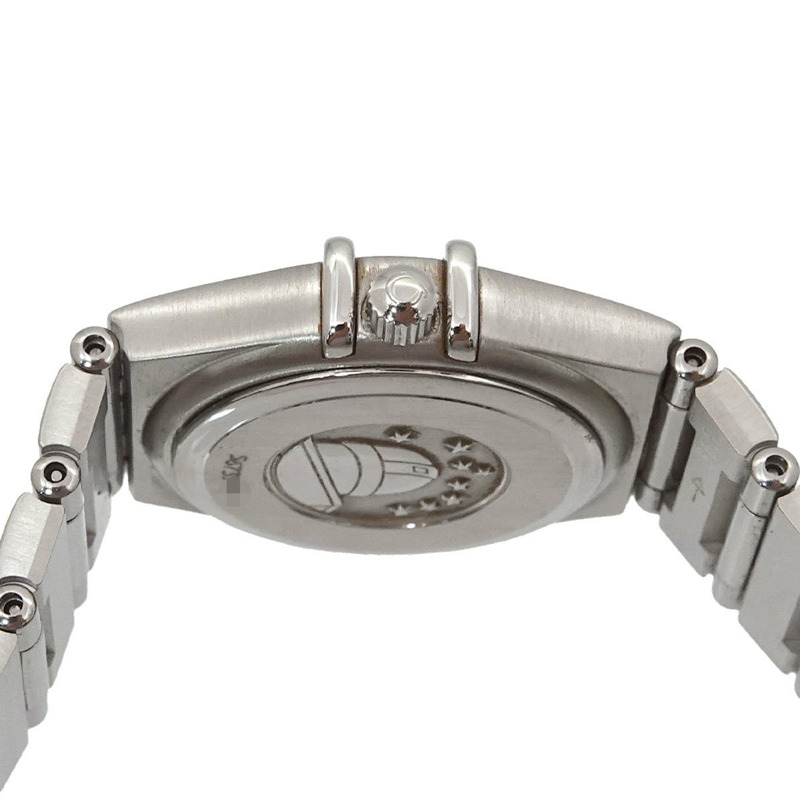 歐米茄星座系列迷你1562 30女士銀色石英腕錶-5