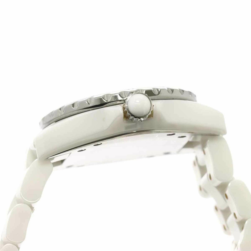 香奈兒 J12 33毫米 H0968 女士腕錶，附日期顯示，白色陶瓷錶殼，石英機芯-4