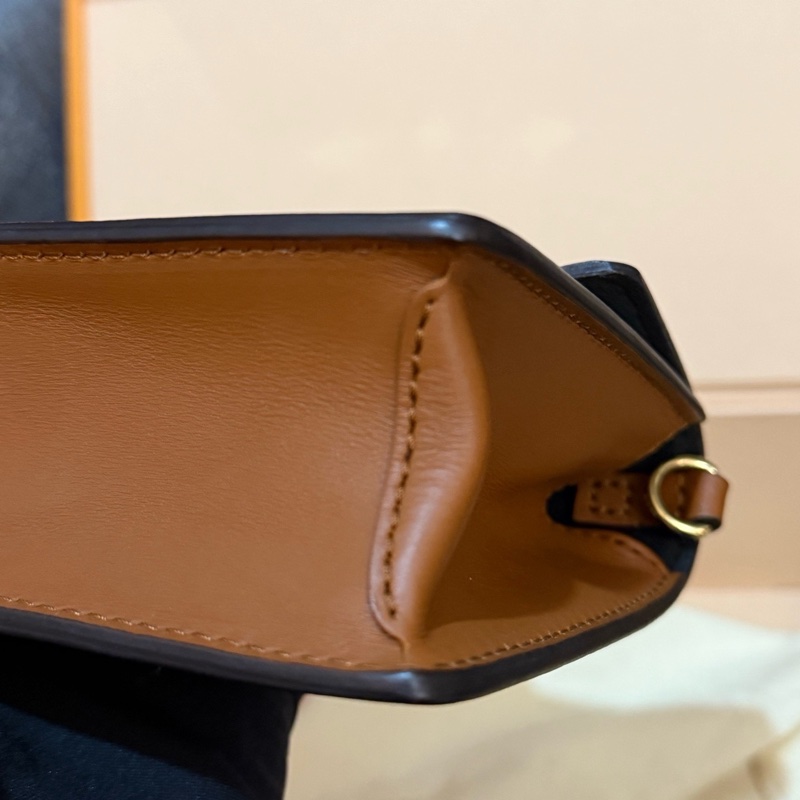 LV路易威登Dauphine Woc達芙妮，經典老花塗層帆布鏈條包肩背包，尺寸18.5*5*12cm-4