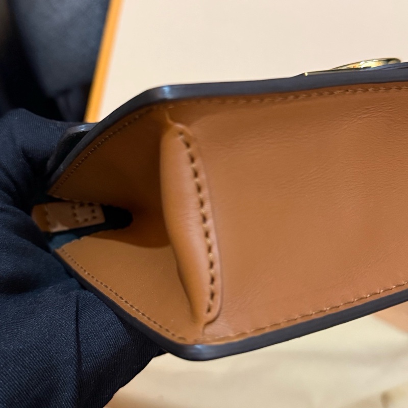 LV路易威登Dauphine Woc達芙妮，經典老花塗層帆布鏈條包肩背包，尺寸18.5*5*12cm-5