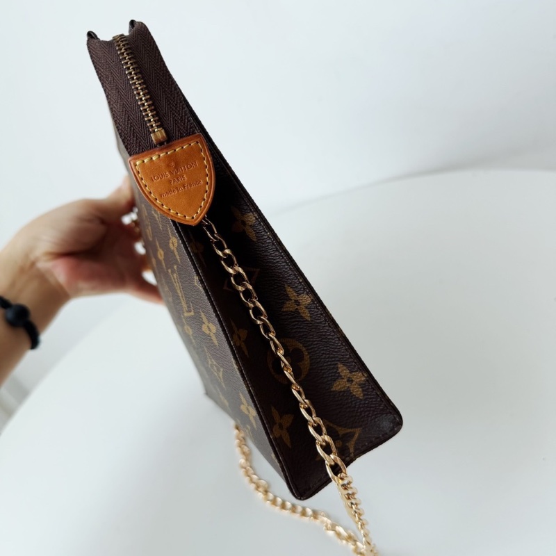 LV老花洗漱包26手拿包盥洗包26x20 99新配件塵袋-4