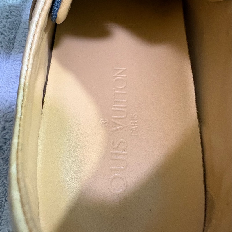 誠可議價 Louis Vuitton 單寧牛仔拼接德訓鞋 休閒鞋-7