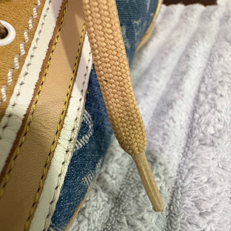 誠可議價 Louis Vuitton 單寧牛仔拼接德訓鞋 休閒鞋-23