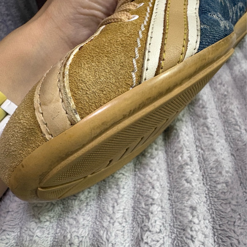 誠可議價 Louis Vuitton 單寧牛仔拼接德訓鞋 休閒鞋-27