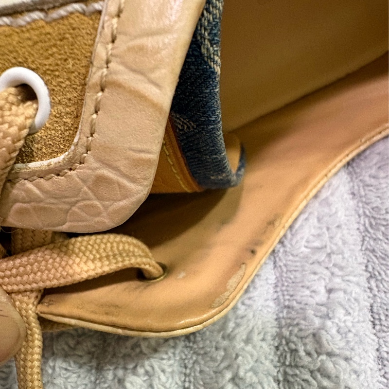 誠可議價 Louis Vuitton 單寧牛仔拼接德訓鞋 休閒鞋-37