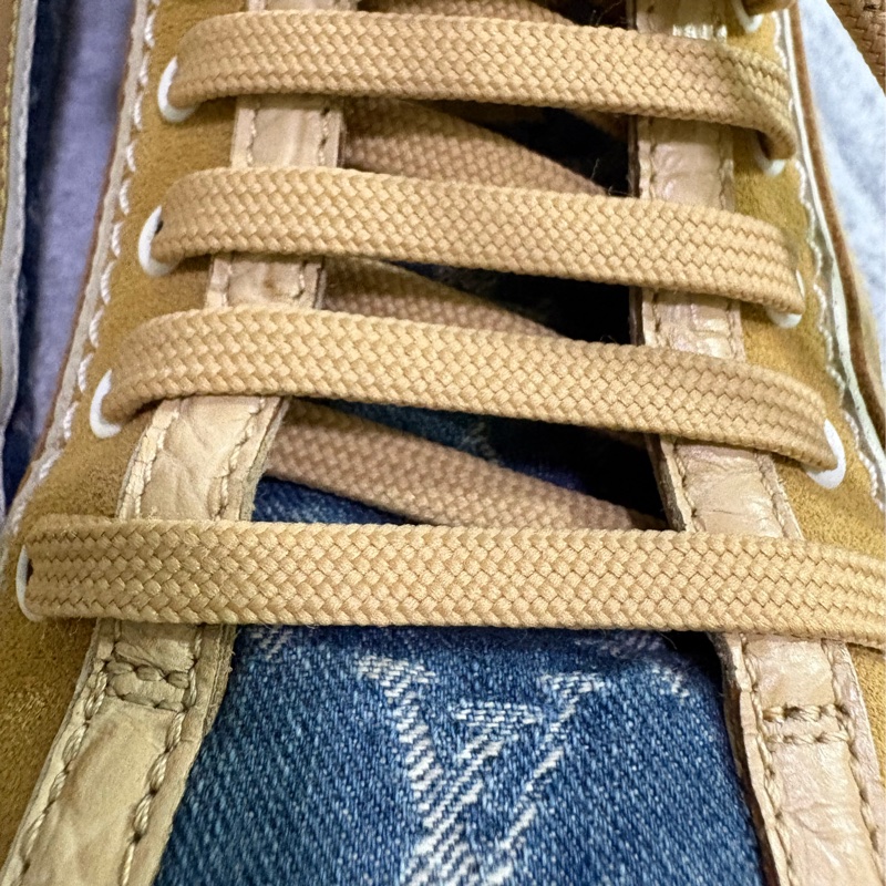 誠可議價 Louis Vuitton 單寧牛仔拼接德訓鞋 休閒鞋-44