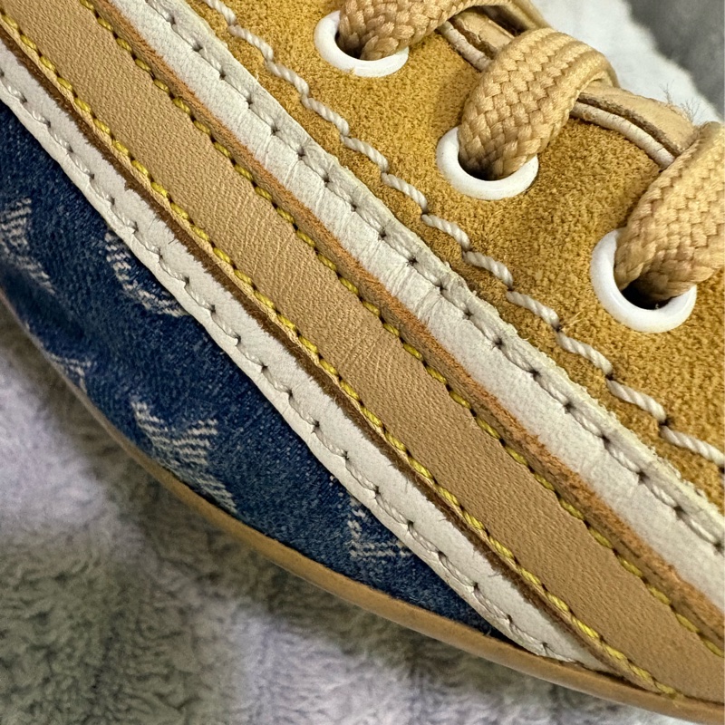 誠可議價 Louis Vuitton 單寧牛仔拼接德訓鞋 休閒鞋-48