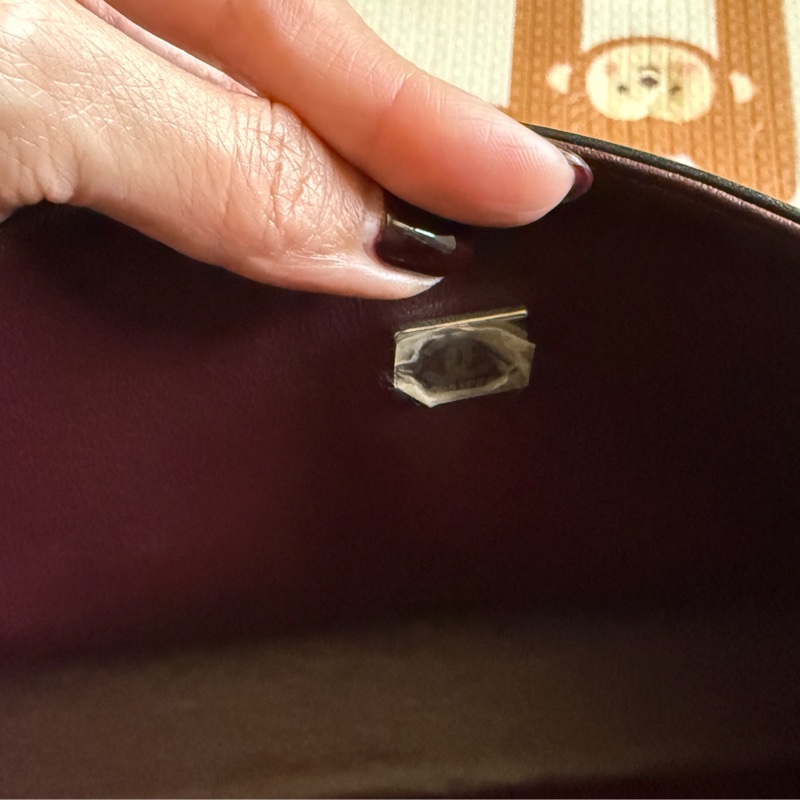 Chanel cf25 黑銀羊 包況好 2022年台灣專櫃購入-10