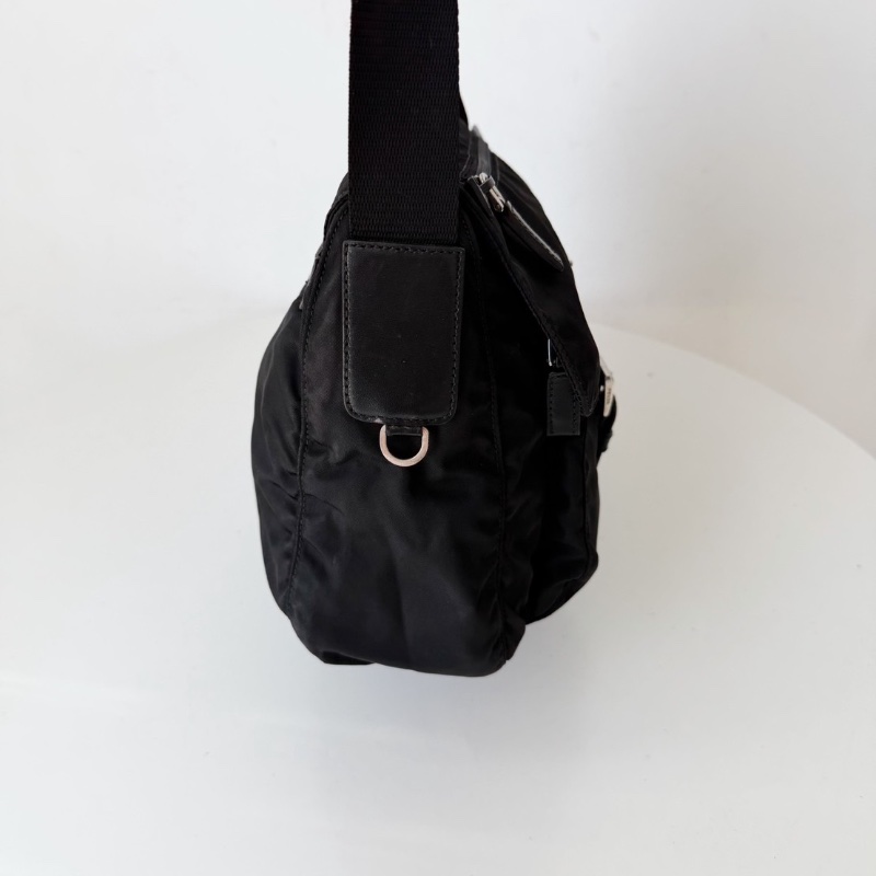 prada單扣中古小郵差包vinage22×24cm 98新配件塵袋-5