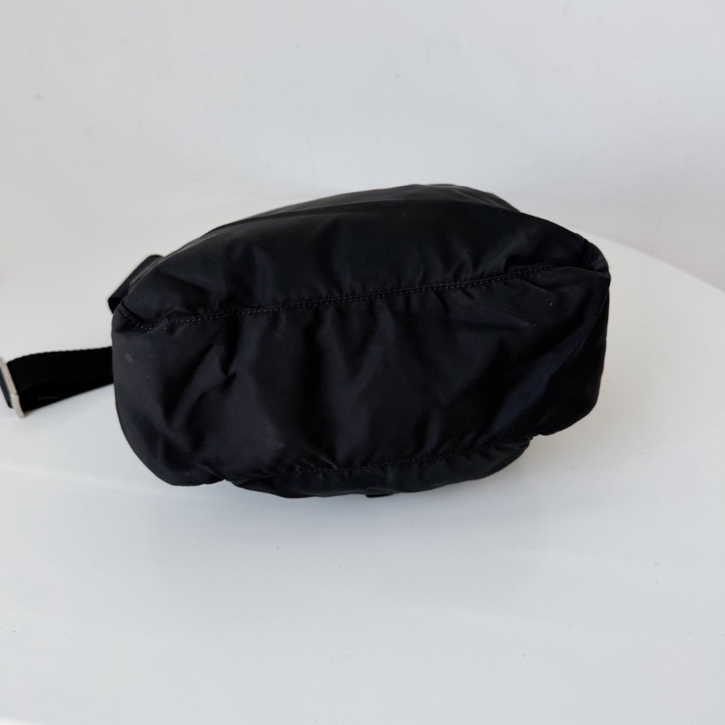 prada單扣中古小郵差包vinage22×24cm 98新配件塵袋-7
