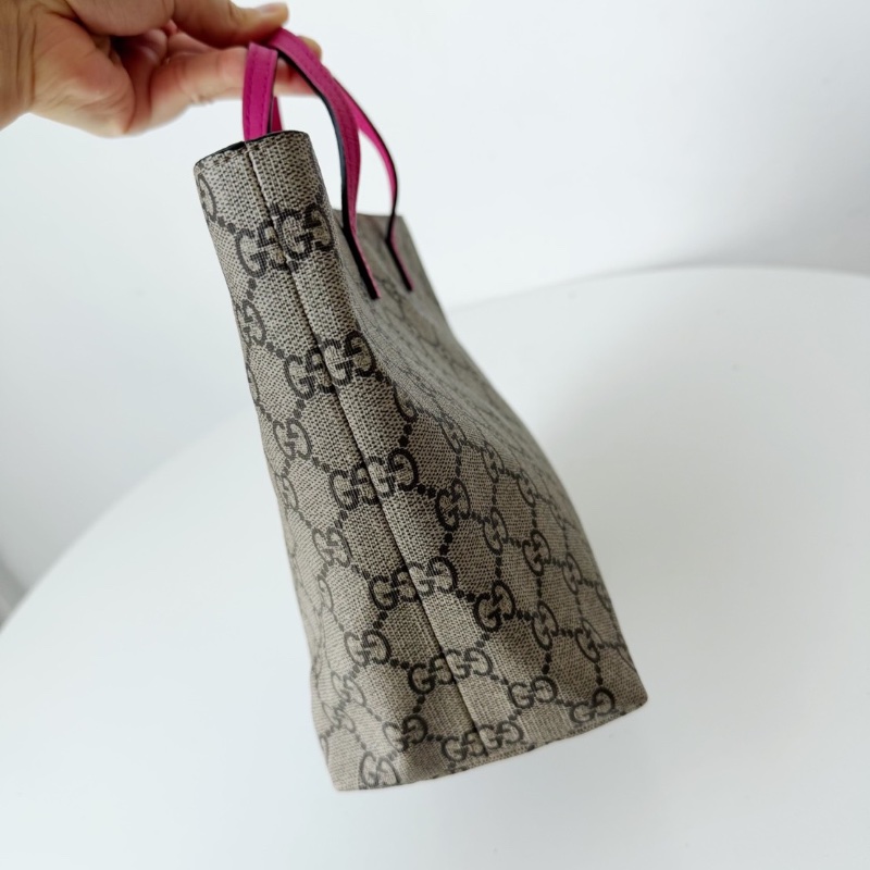 Gucci 絕版小鹿可可愛愛兒童包菜籃子20*20*11 98新配件塵袋-5