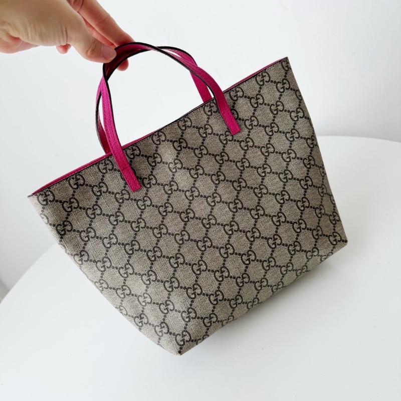 Gucci 絕版小鹿可可愛愛兒童包菜籃子20*20*11 98新配件塵袋-9