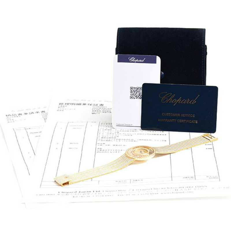 蕭邦男士Happy Diamonds腕錶,雙鑽錶圈,12顆活動鑽石,750黃金x白金,212684-0001-9