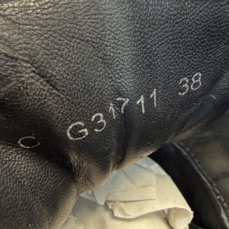 Chanel/香奈兒 黑色編織破壞運動鞋 38 碼99新-7