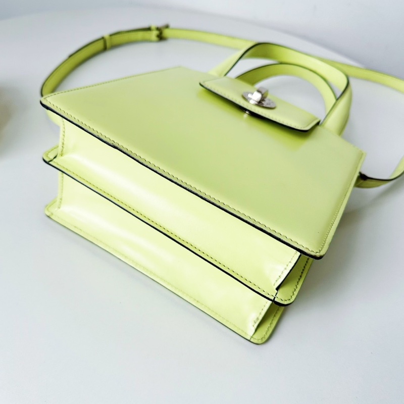 bvlgari蘋果綠風琴包20*19*9 98新配件塵袋-6
