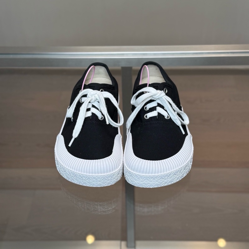 羅意威/LOEWE Terra Vulca 黑白熊貓大頭鞋 37 碼99新-1