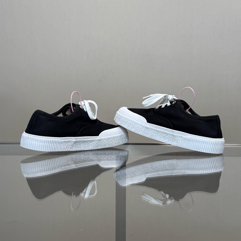 羅意威/LOEWE Terra Vulca 黑白熊貓大頭鞋 37 碼99新-5