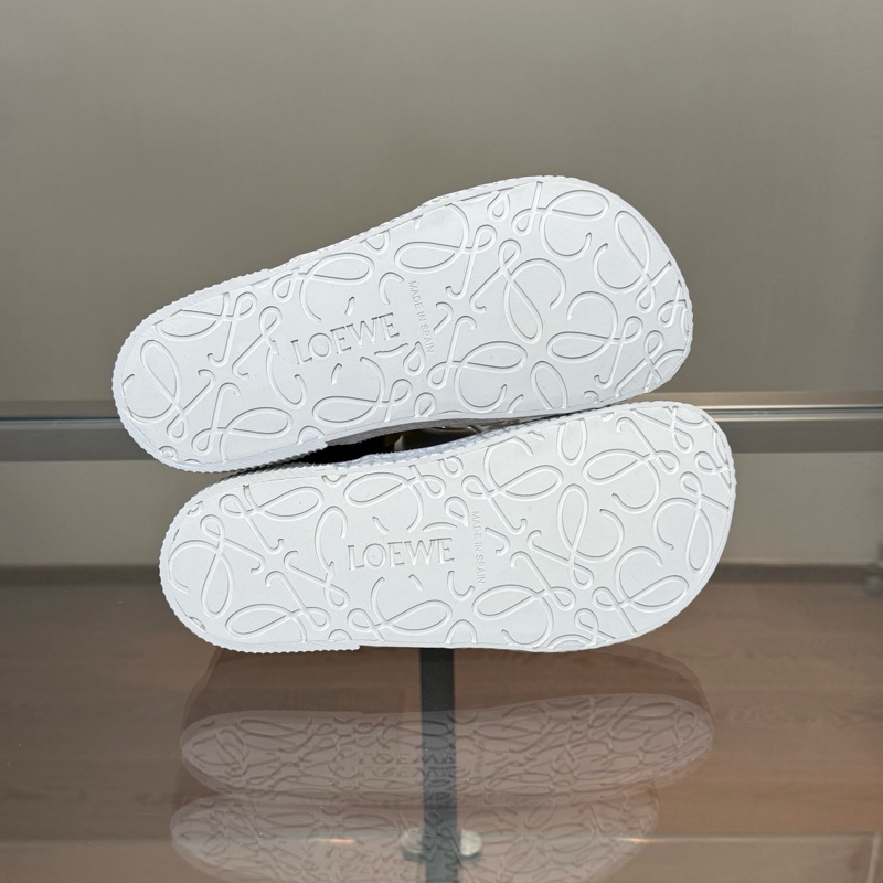 羅意威/LOEWE Terra Vulca 黑白熊貓大頭鞋 37 碼99新-6