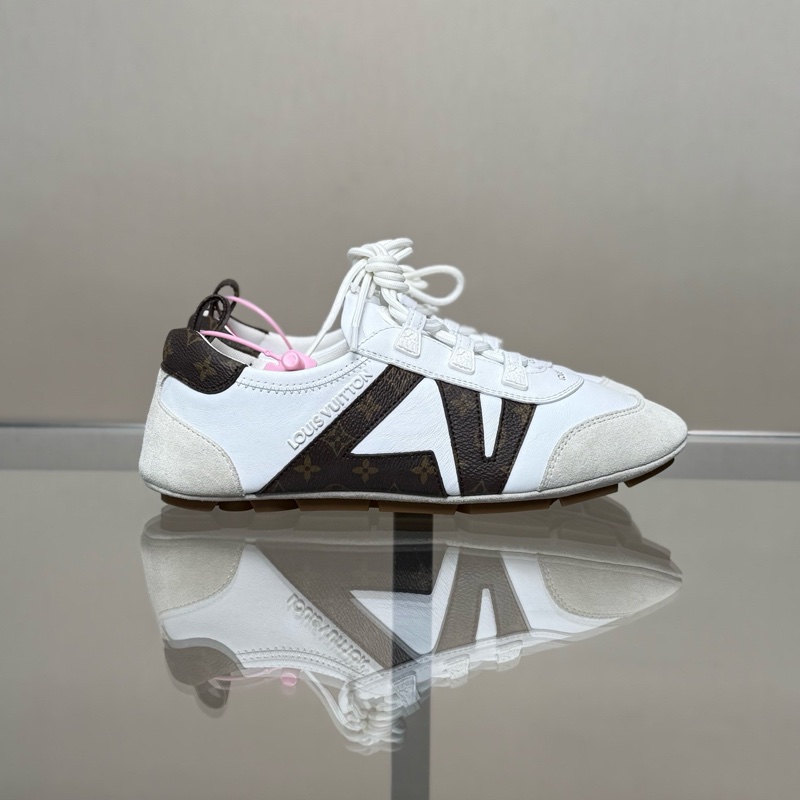 LOUIS VUITTON/路易威登  黑灰德訓鞋 36 碼99 新-2